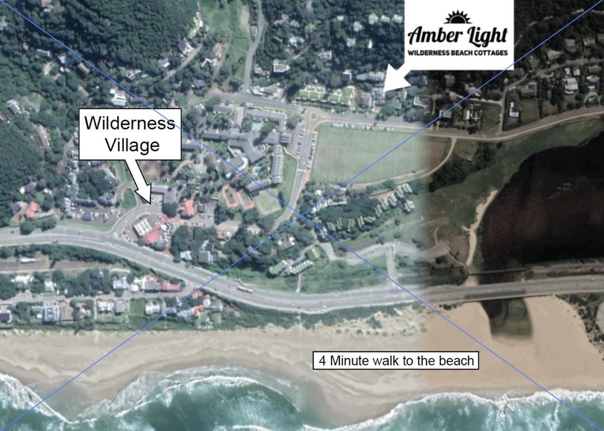 Amber Light Wilderness Beach Cottage Exterior foto